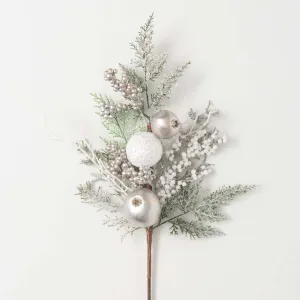 26" Winter Pine Spray