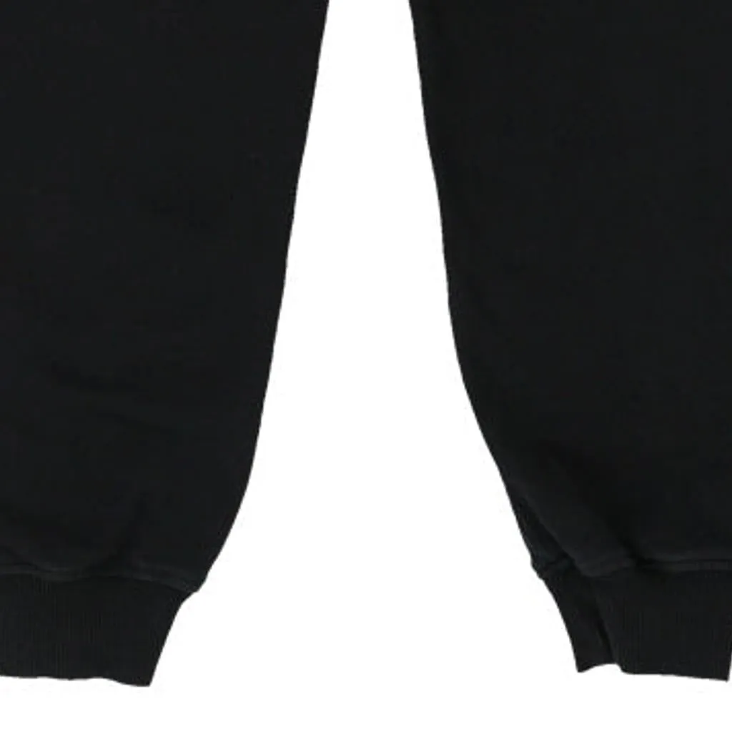 Age 12 Moshino Teen Spellout Joggers - Medium Black Cotton Blend