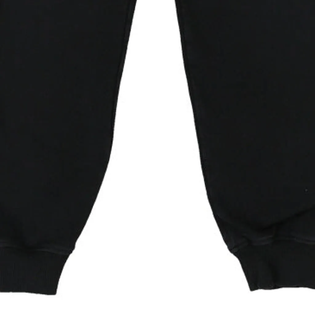 Age 12 Moshino Teen Spellout Joggers - Medium Black Cotton Blend