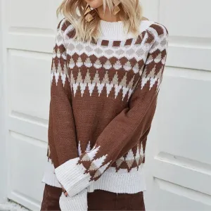 ALLANNA - Stilfuld Varme Sweater til Damer