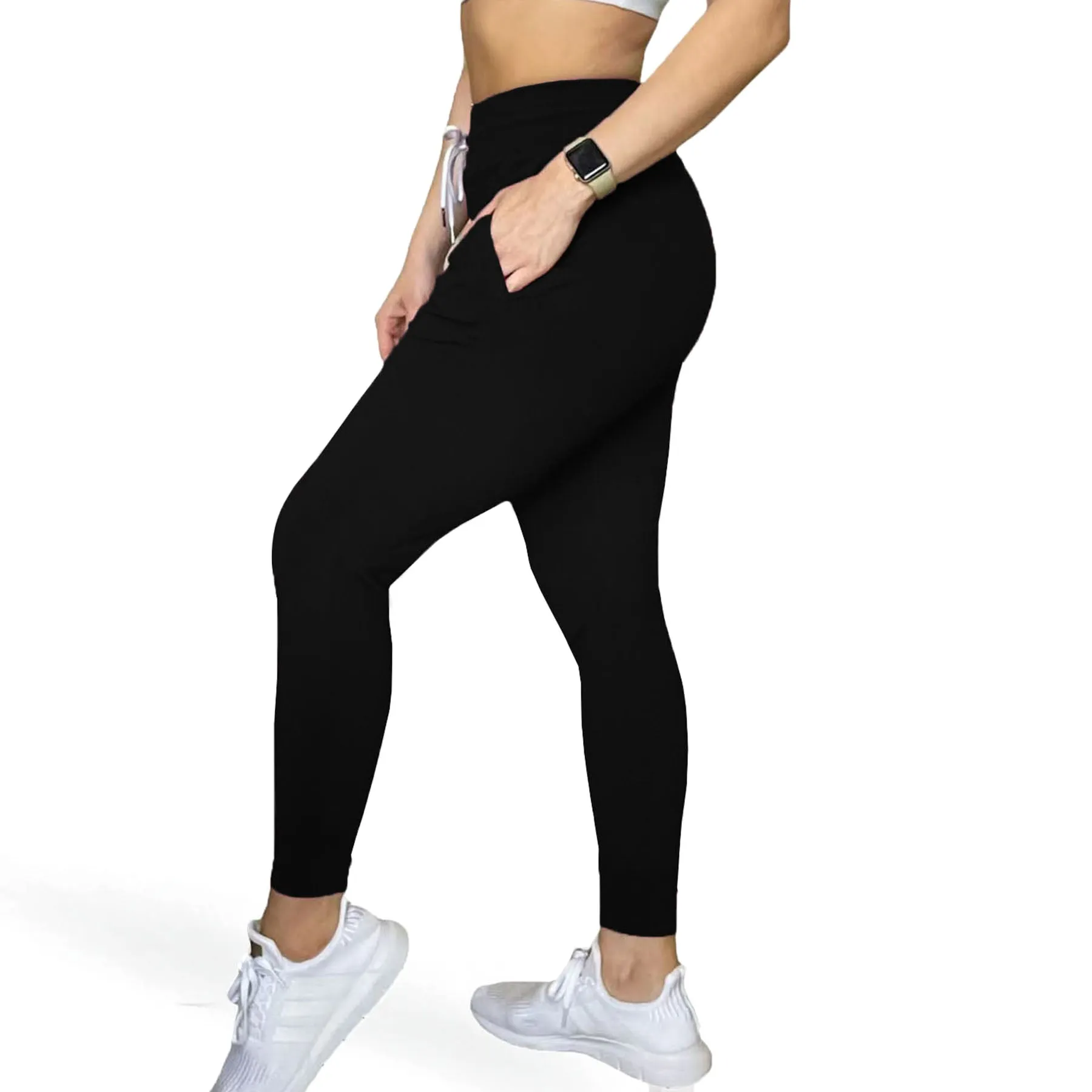 Aoxjox 25" Fitted Jogger Leggings