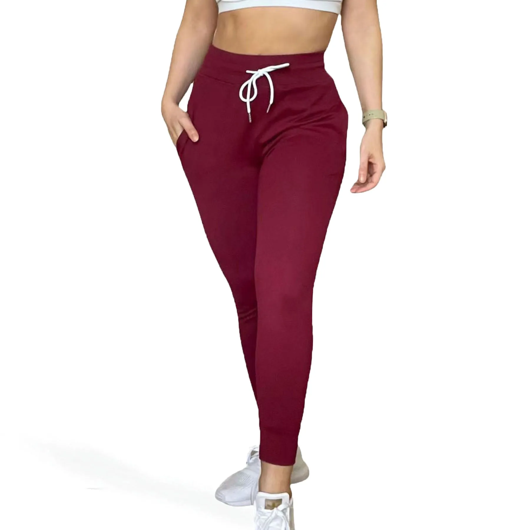 Aoxjox 25" Fitted Jogger Leggings