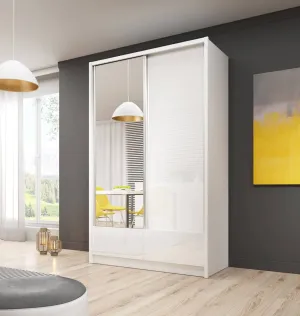 Aria I Sliding Door Wardrobe 154cm