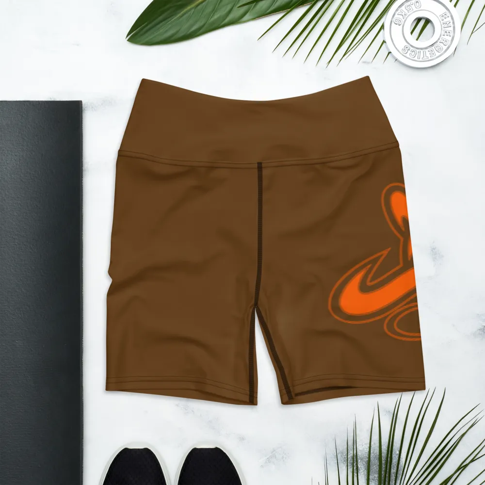 Athletic Apparatus Brown OL Yoga Shorts