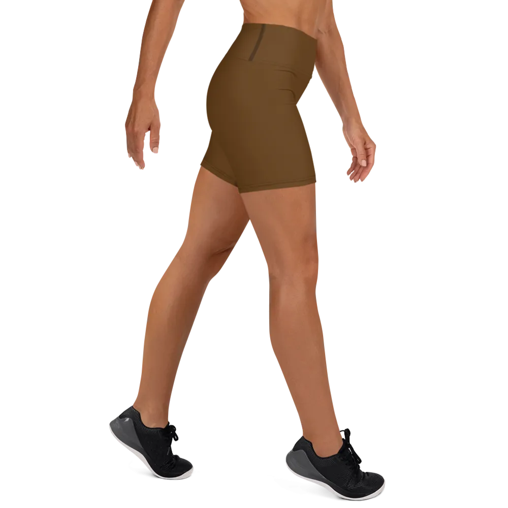 Athletic Apparatus Brown OL Yoga Shorts