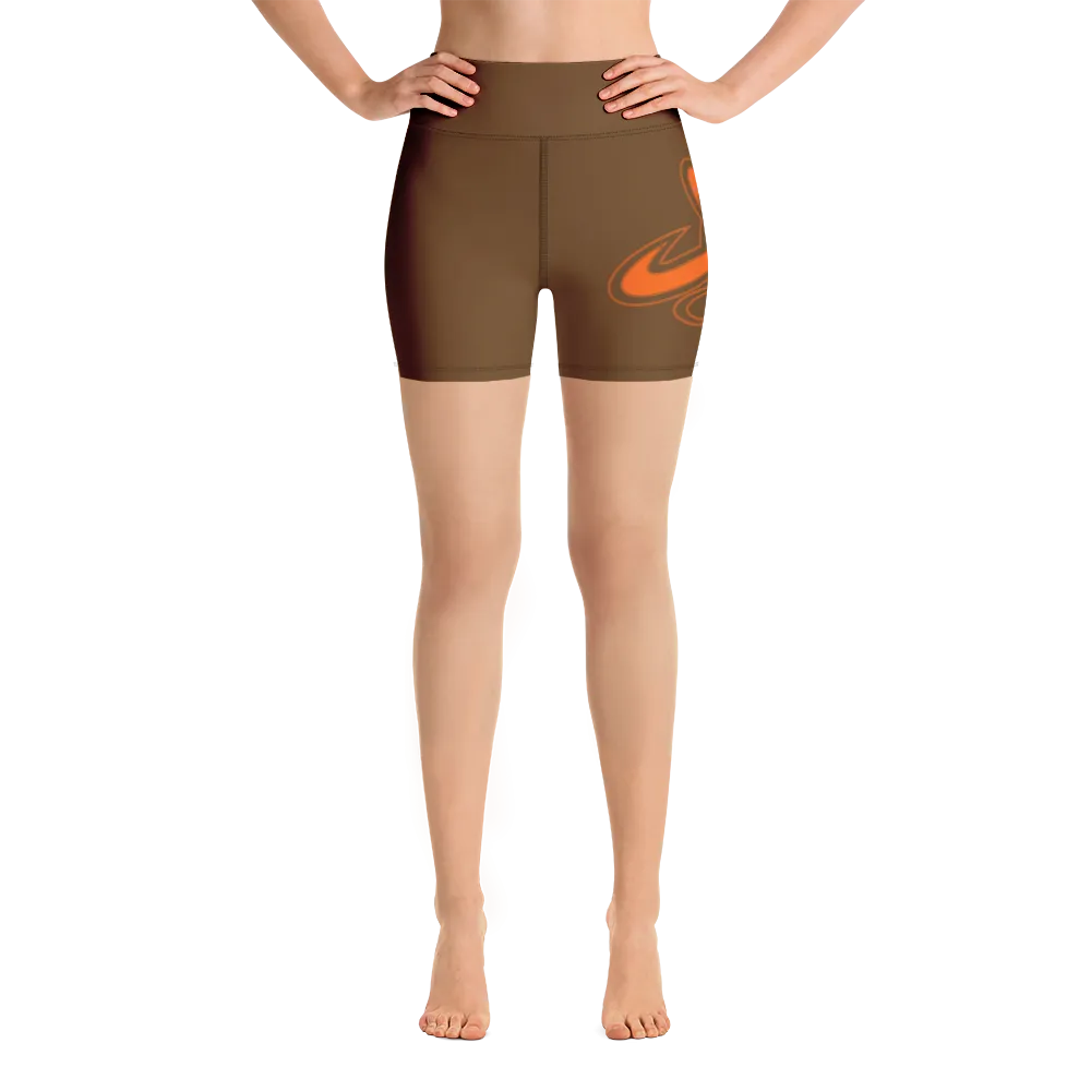 Athletic Apparatus Brown OL Yoga Shorts