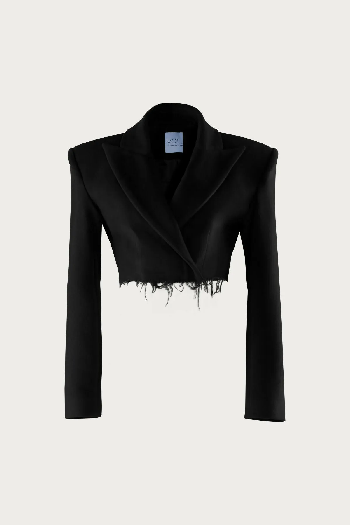 DISTRESSED CASHMERE JACKET