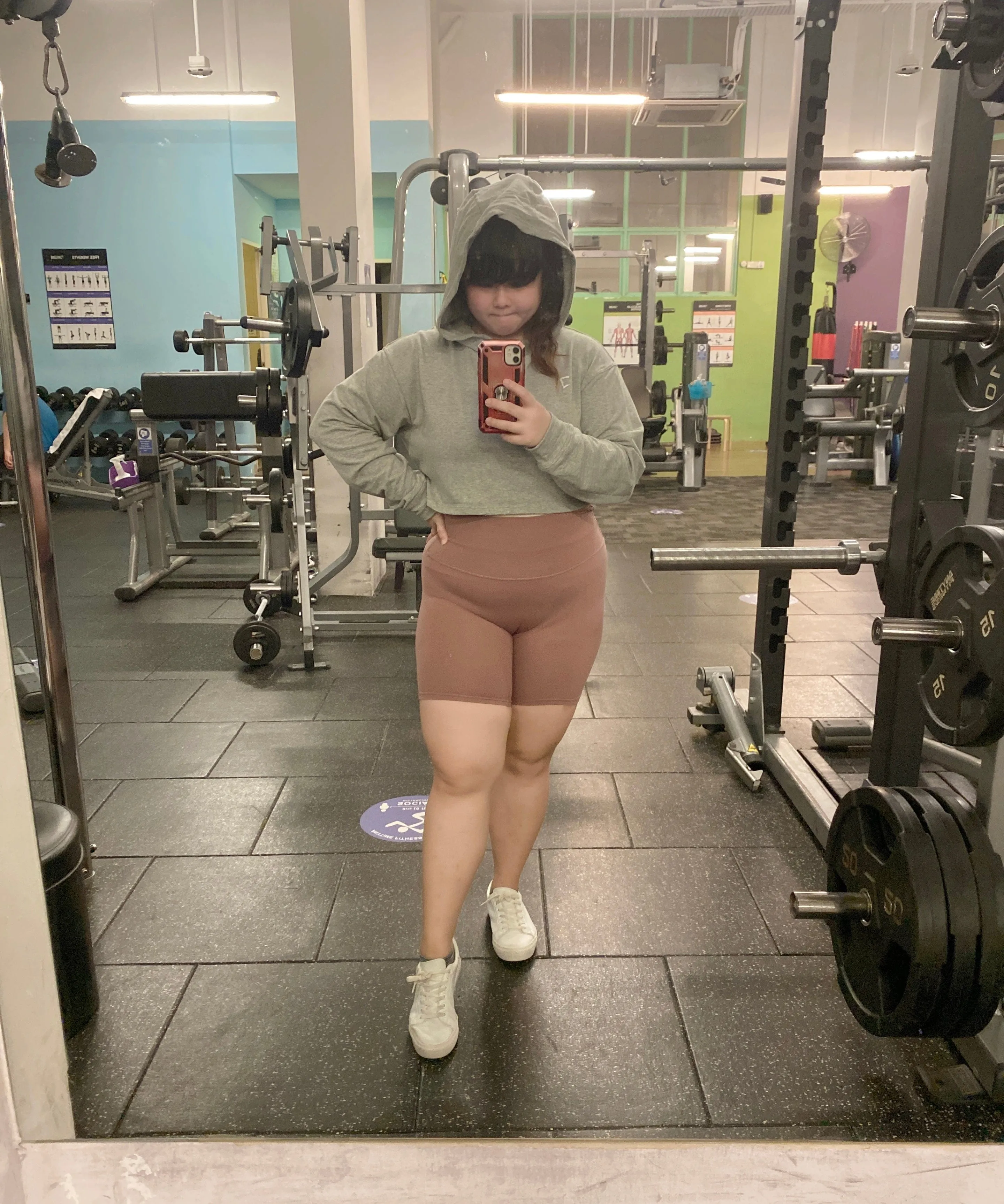 Everyday cosy crop hoodie