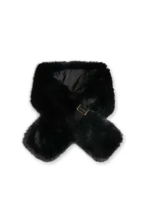 Faux Fur Black Collar