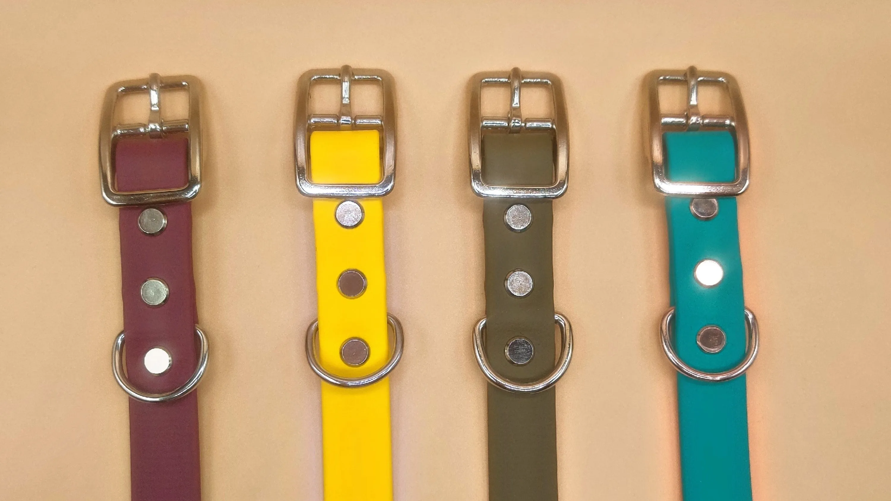 Flat Dog Collars 3/4"