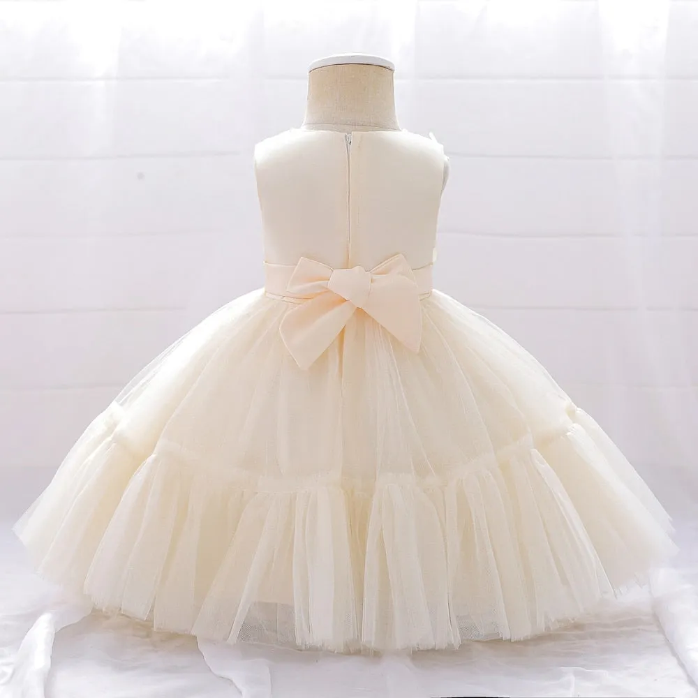 Floral Tulle Dress (3M - 5Yrs)