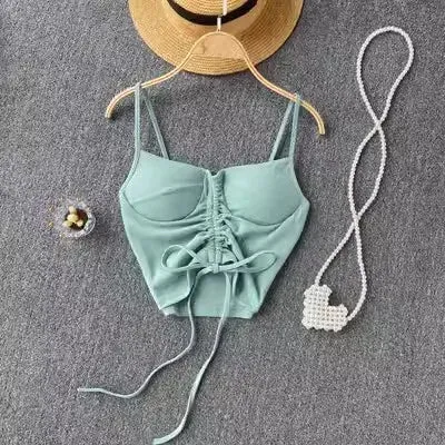 Flower On Your Head Bustier Top