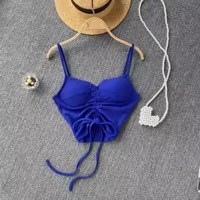 Flower On Your Head Bustier Top