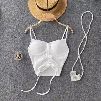 Flower On Your Head Bustier Top