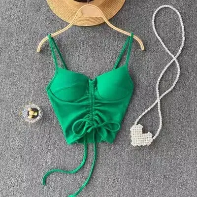 Flower On Your Head Bustier Top