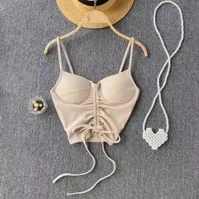 Flower On Your Head Bustier Top