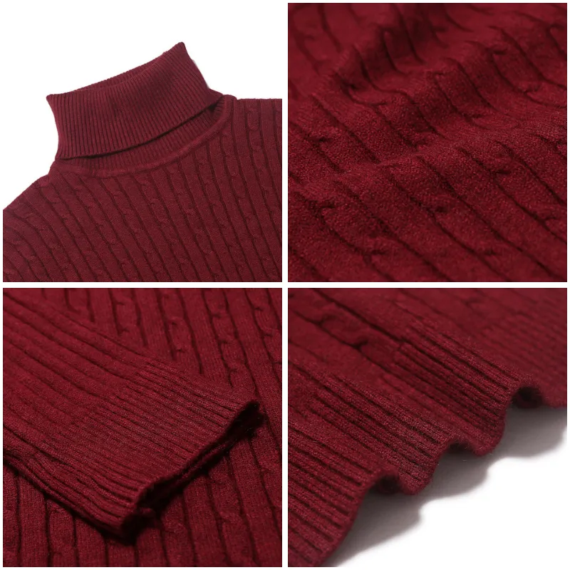 Frank Hardy Turtleneck Knit Sweater