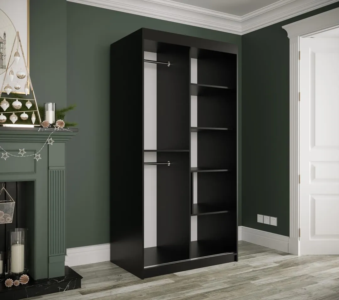 Geneva Sliding Door Wardrobe 100cm