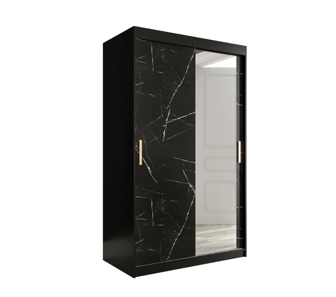 Geneva T2 Sliding Door Wardrobe 120cm