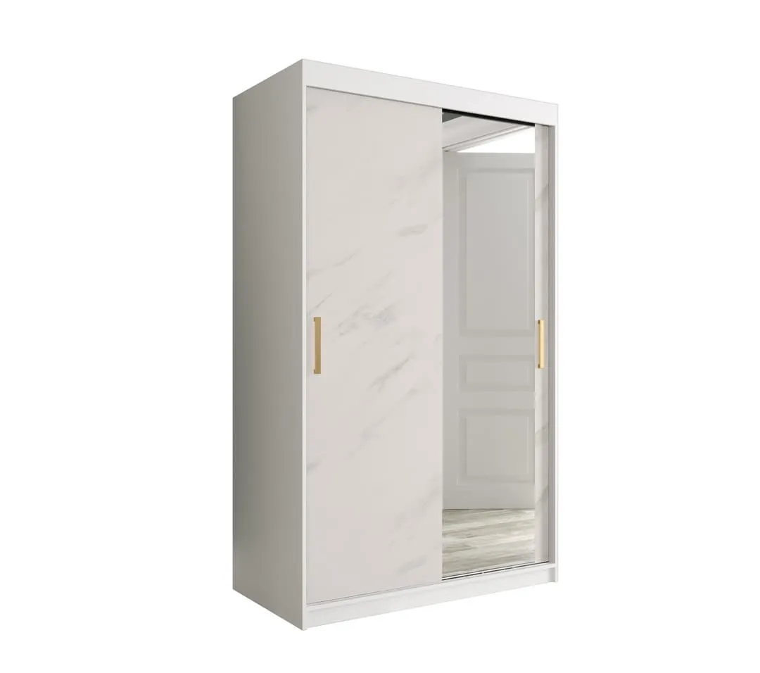 Geneva T2 Sliding Door Wardrobe 120cm