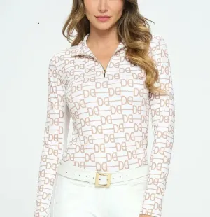 Gold Signature De Performance Shirt- XS