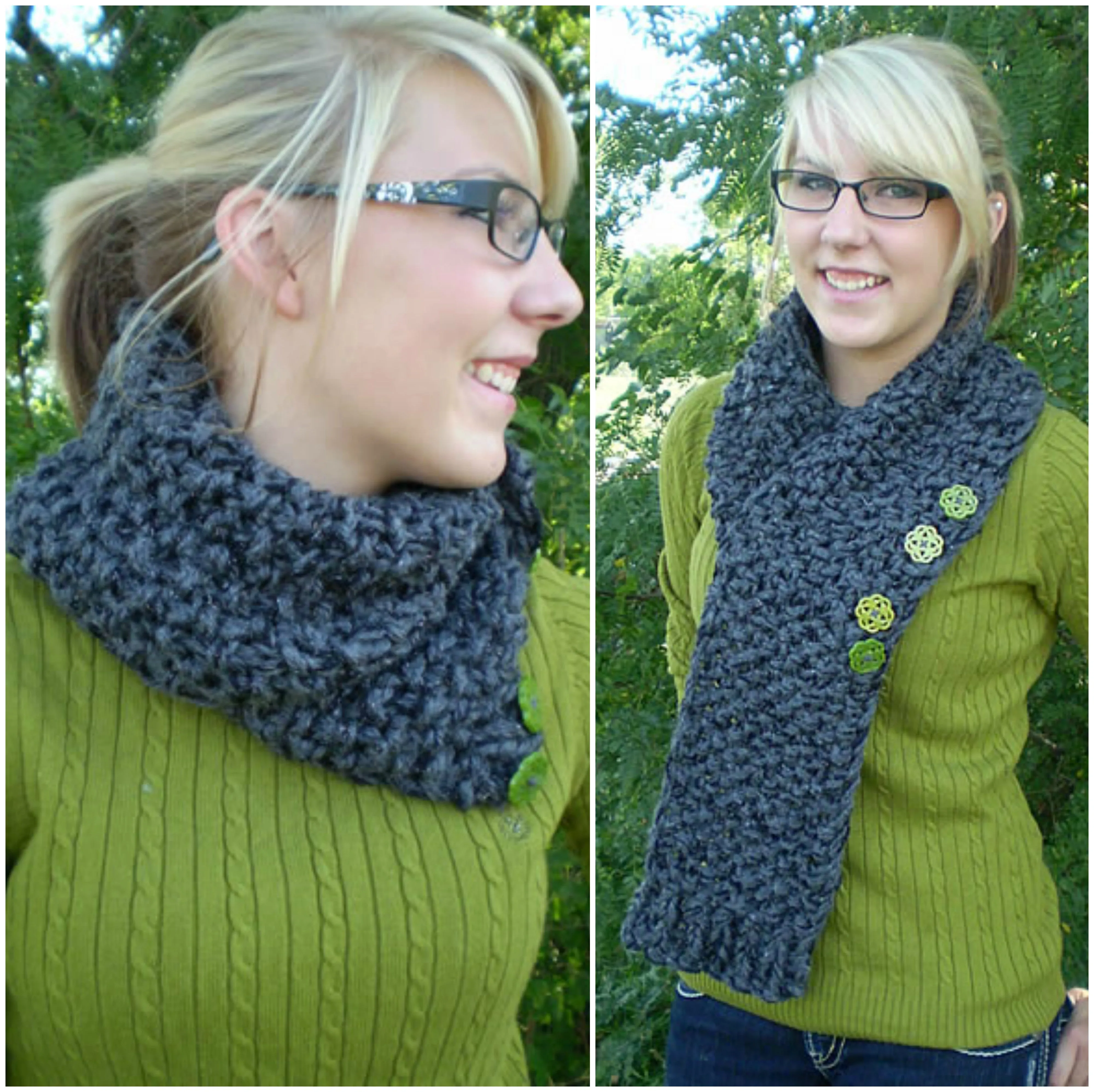 Knit 2.5 Hour Cowl  - Designed by Kat Koeller
