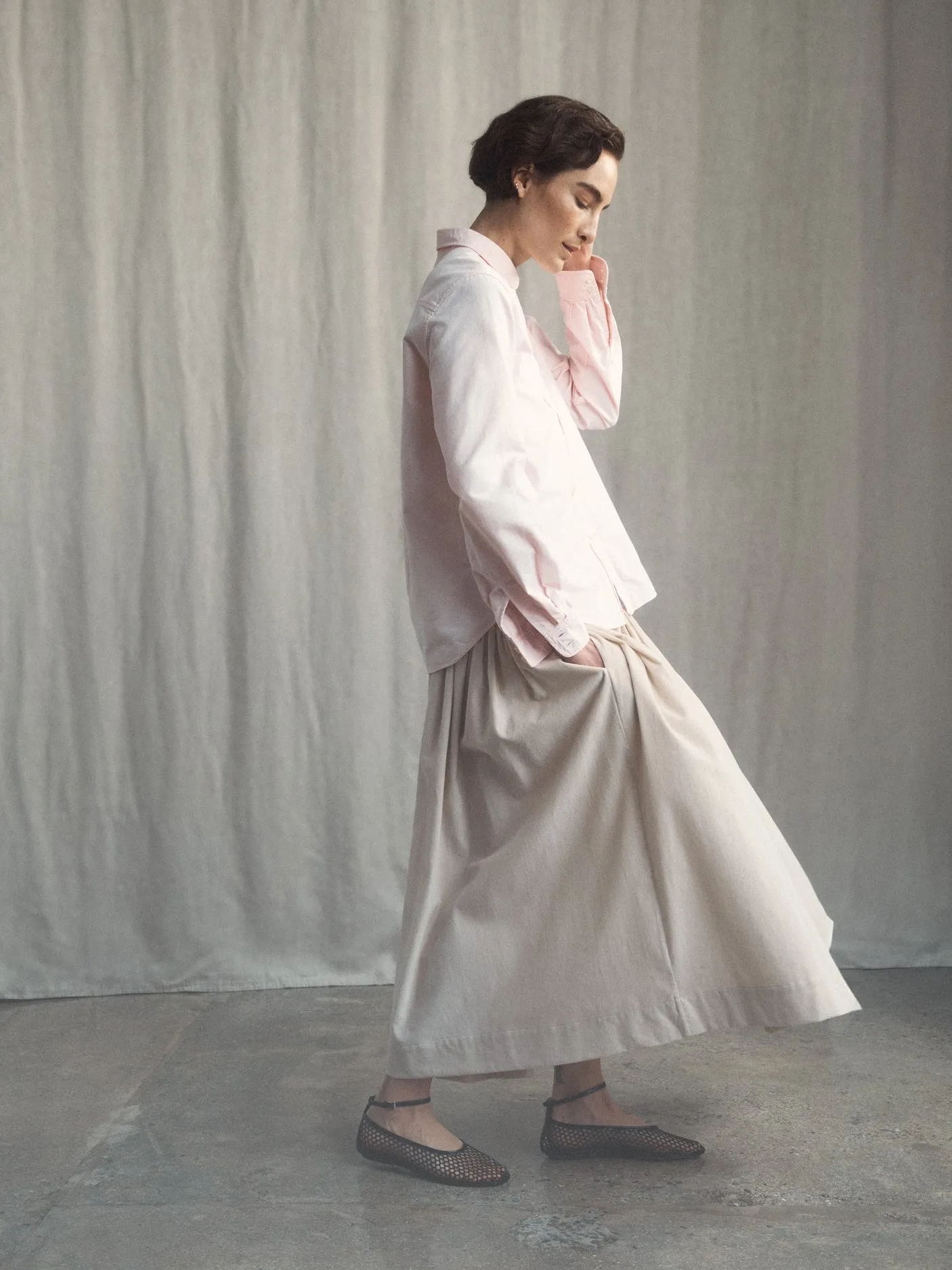 La Classic Blouse - Rosewater