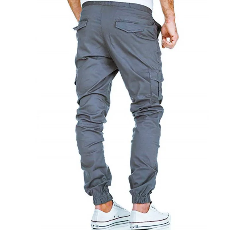 Men's Casual Joggers With Elastic Waist