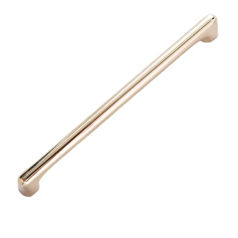 Metal Handle Aluminum Alloy Wardrobe Door Handle Black Drawer Handle Chinese Light Luxury Modern Minimalist