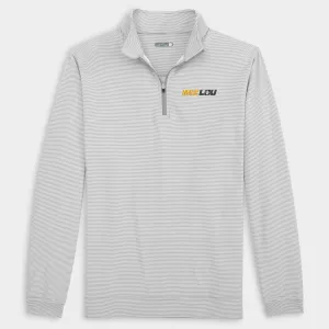 Miz-Lou Pinstripe Venture Performance Quarter-Zip