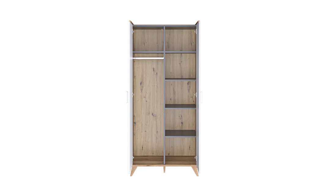 Mood MD-01 Hinged Wardrobe 85cm