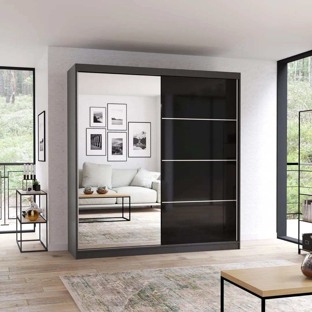 Multi 31 Sliding Door Wardrobe 203cm