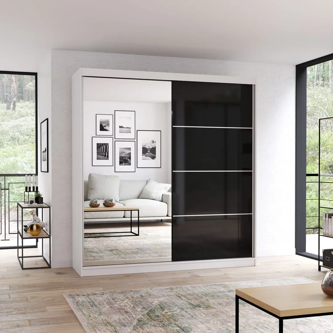 Multi 31 Sliding Door Wardrobe 203cm