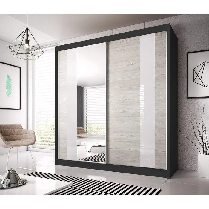 Multi 32 Sliding Door Wardrobe 203cm