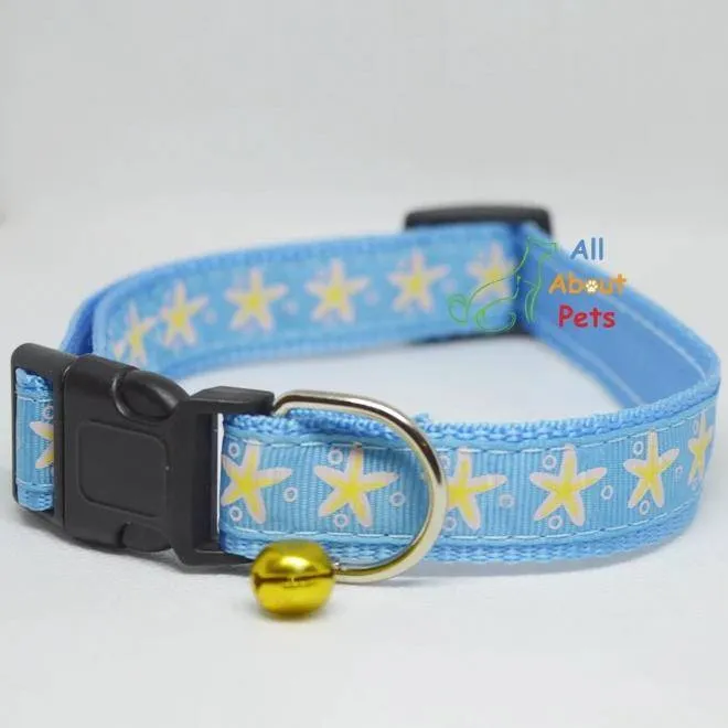 Multi Color Collars For Dogs - Bone & Paw Print
