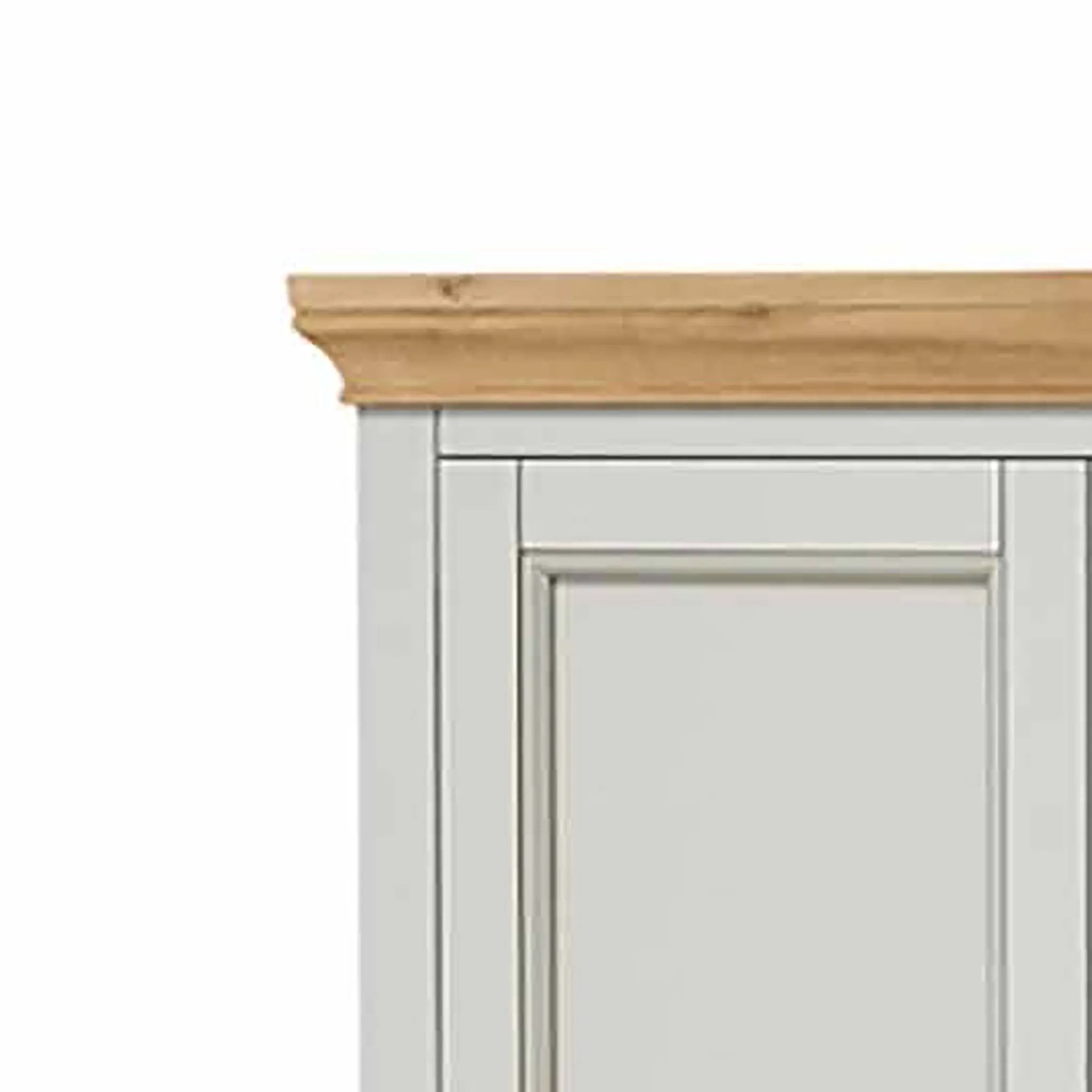 Normandy Grey Double Wardrobe with Drawer