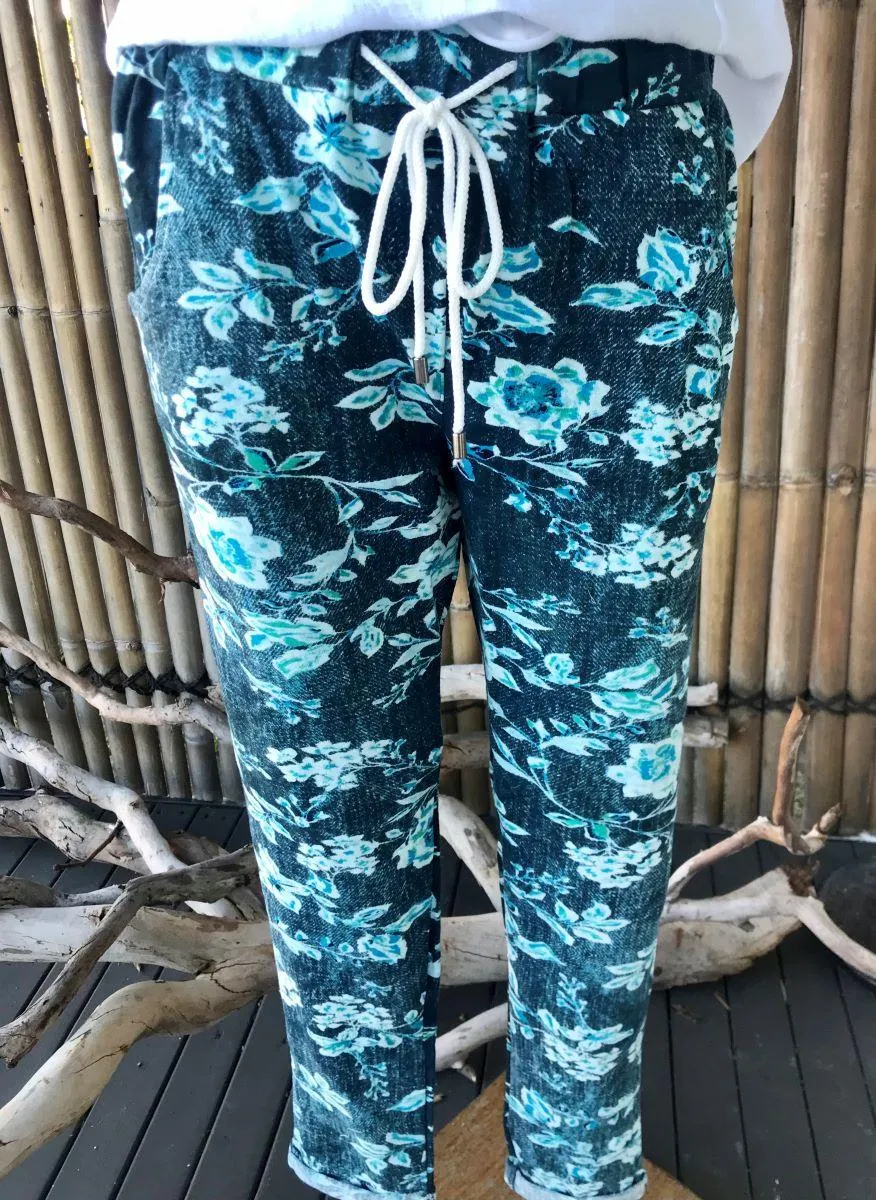 One Summer R30 Terry Elastic Waist Pants