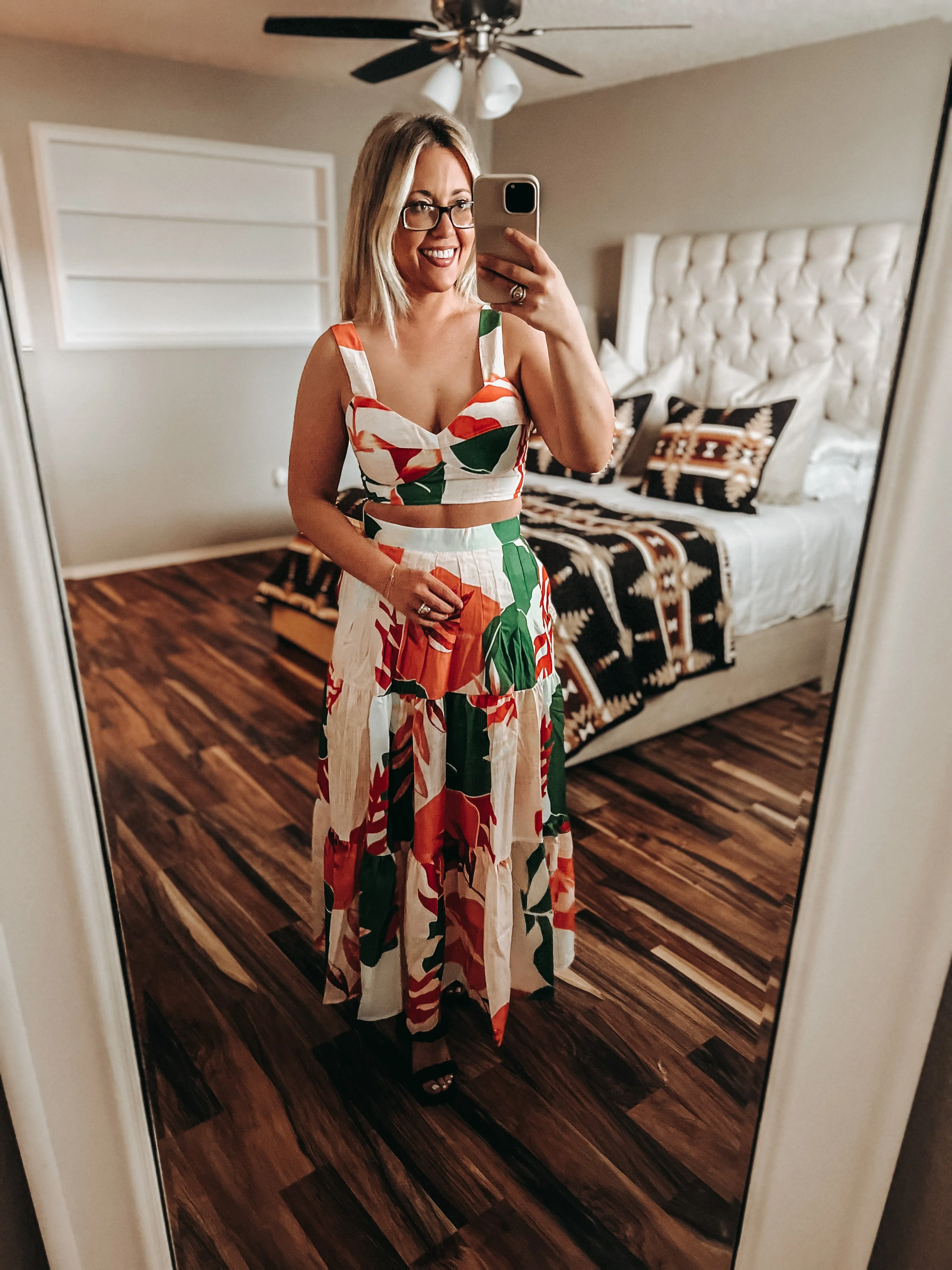 "Gillespie" Floral Top
