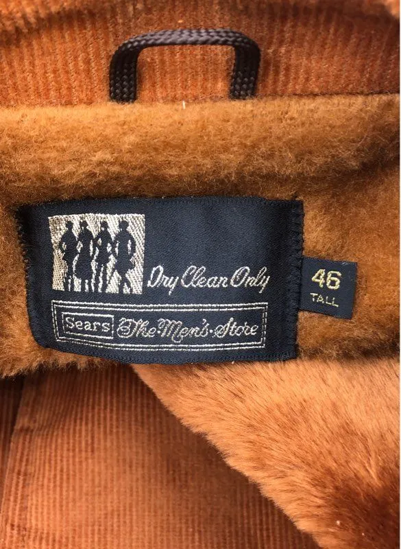 Sears Women's Brown Overcoat - Size 46