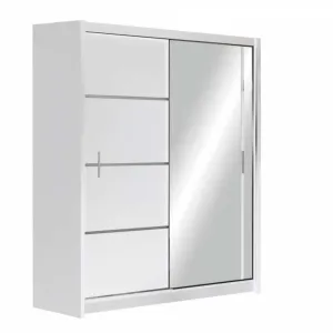 Seville 150 Wardrobe White