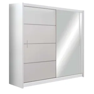 Seville 203cm Wardrobe White