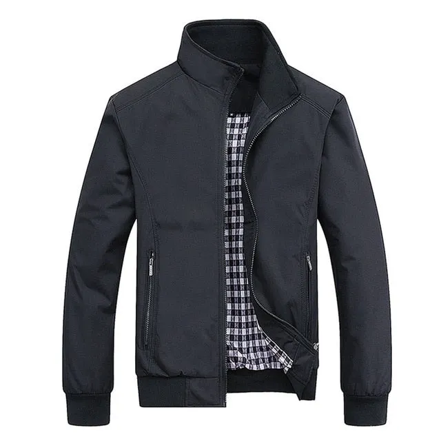Slim Bomber Jacket