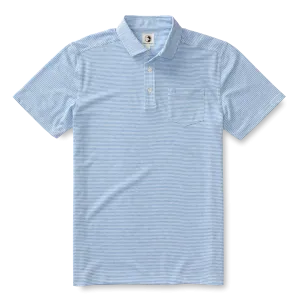 Summerford Stripe Performance Pique Polo