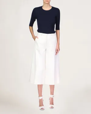 Theo Cropped Wide Leg Pant