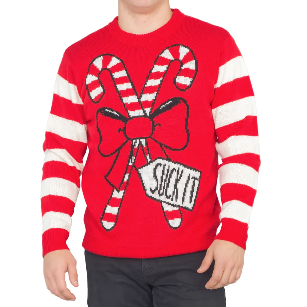 Ugly Christmas Sweater JulesRoche Unisex Knitted Humor Pullover