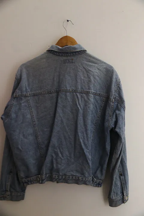 Vintage Esprit denim blue womens medium jacket