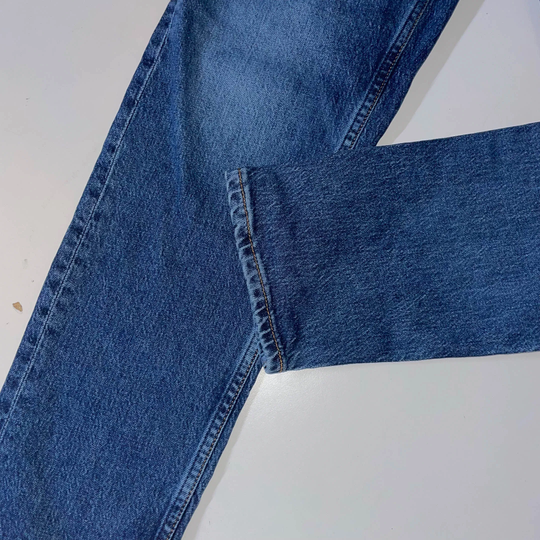 Vintage mens blue straight leg Zara jeans trouser size 36 with new tag| SKU 3704