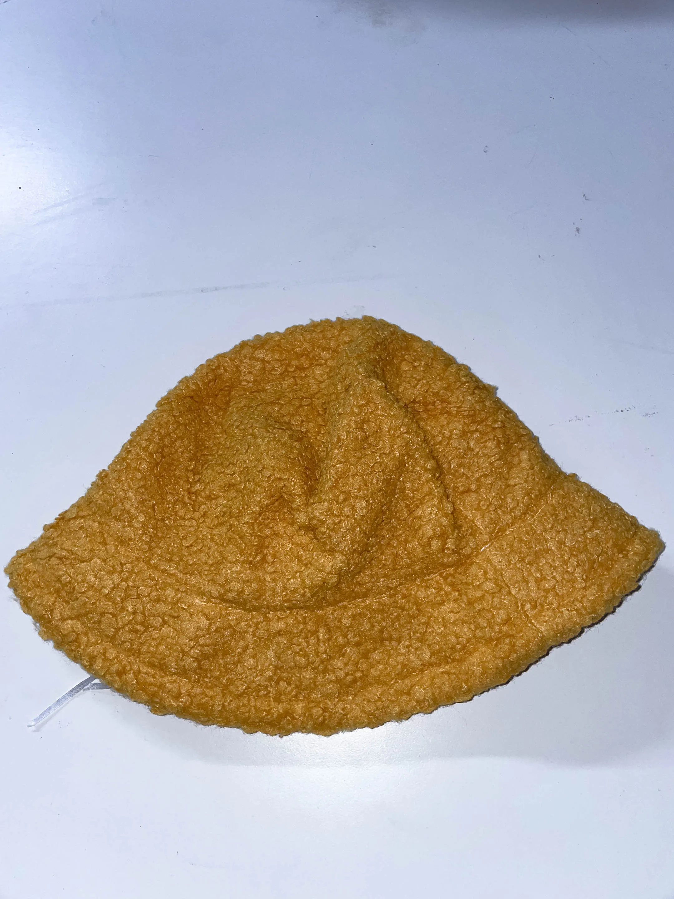 Vintage Mustard yellow womens summer outdoor bucket hat