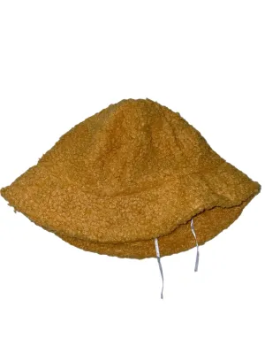 Vintage Mustard yellow womens summer outdoor bucket hat
