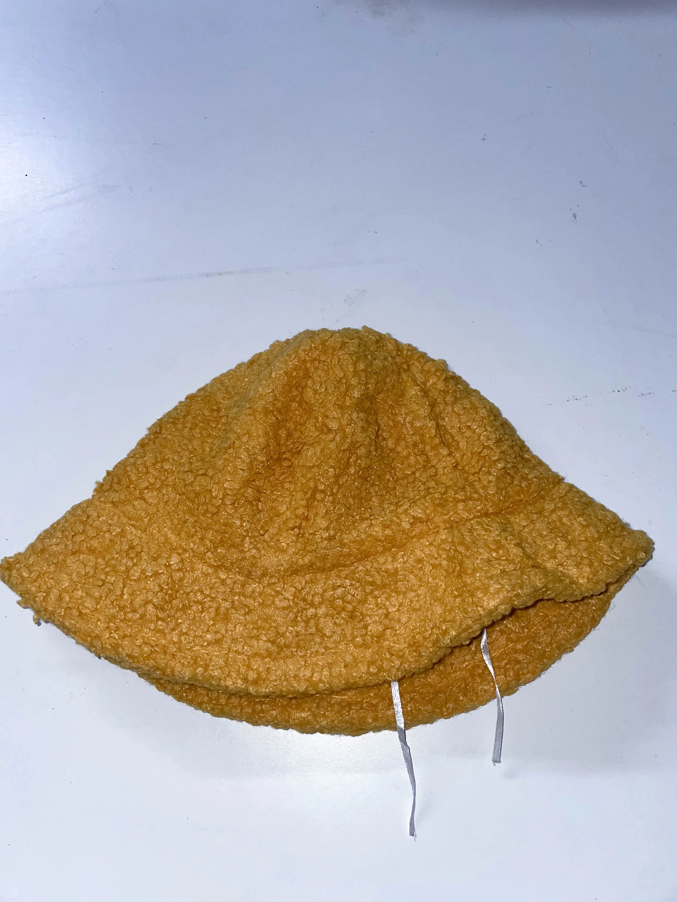 Vintage Mustard yellow womens summer outdoor bucket hat